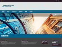 Tablet Screenshot of northernarchitecturalsystems.com